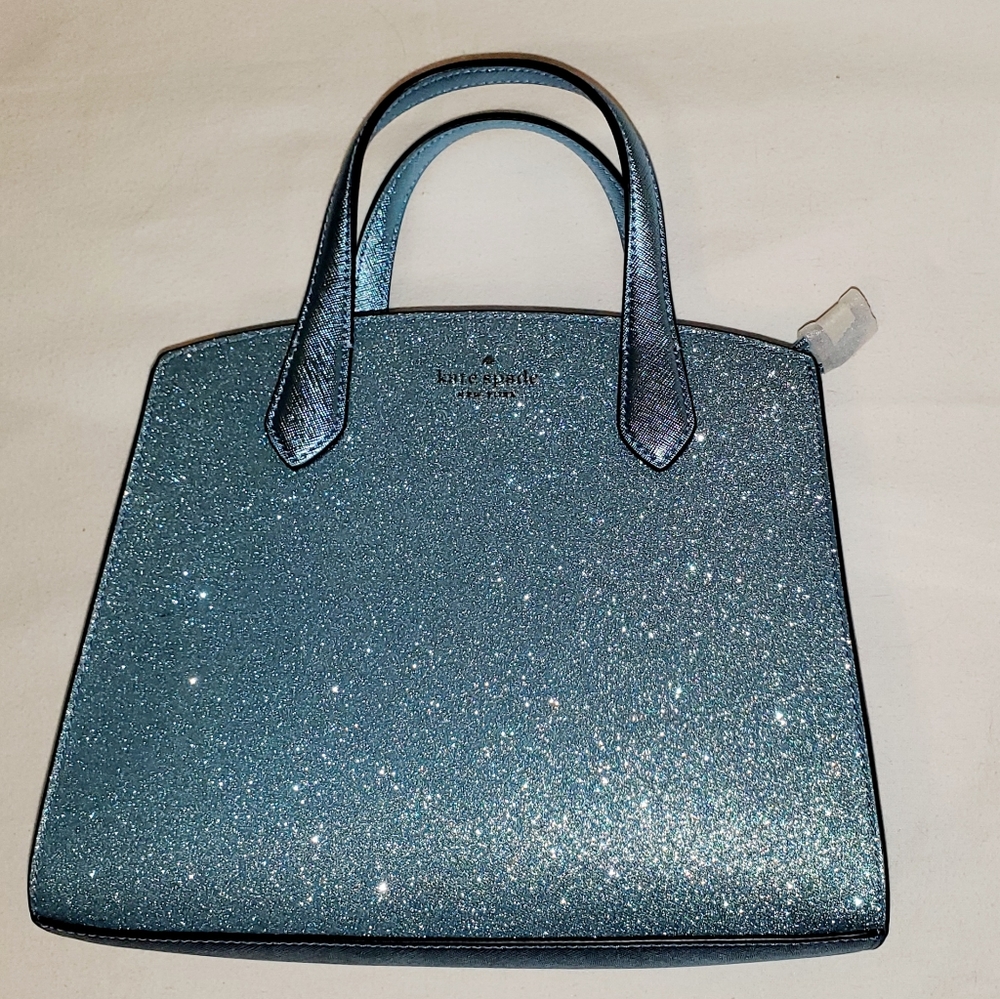 Kate Spade Tinsel Satchel Frosty Sky